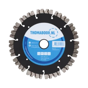 Zaagblad beton - test